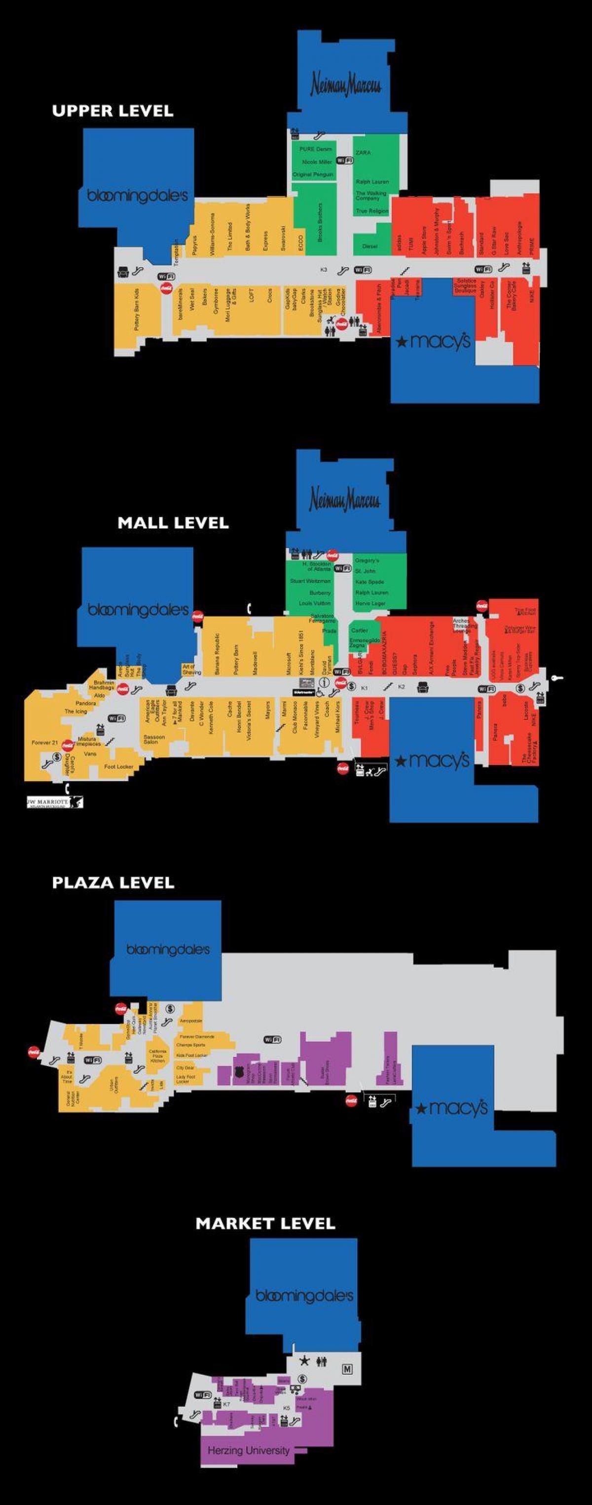 Lenox square mall χάρτης