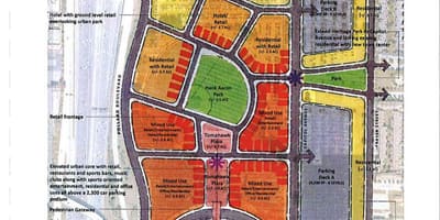 Χάρτης της turner field parking